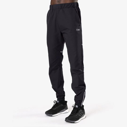 Icaniwill Mens Lightweight Training Pants Black S