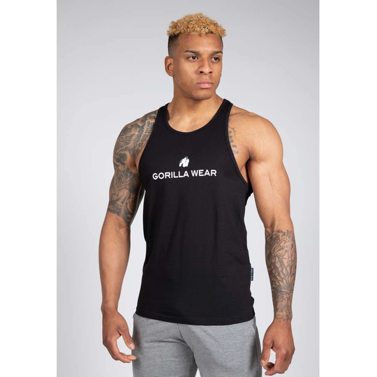 Gorilla Wear Carter Stretch Tank Top Black M