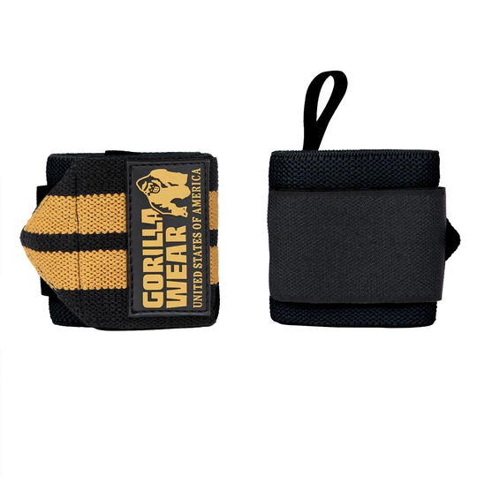 Gorilla Wear Wrist Wraps Pro Black/gold