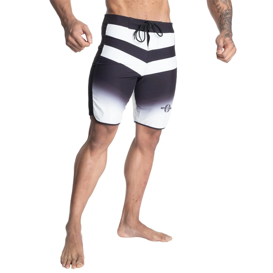 Better Bodies Tapered Board Shorts Black/white 32