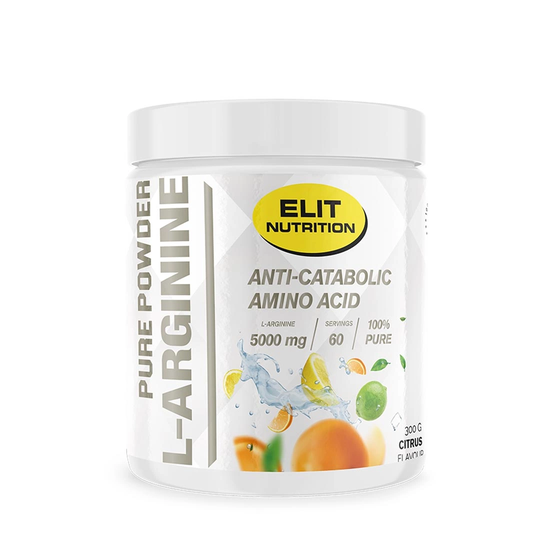 Elit Nutrition 100% L-arginine 300 G Citrus