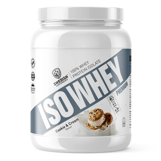 Swedish Supplements Iso Whey Premium 920 G Cookies & Cream