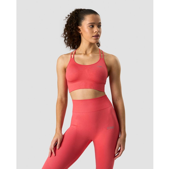 Icaniwill Define Seamless Sports Bra Coral Xs