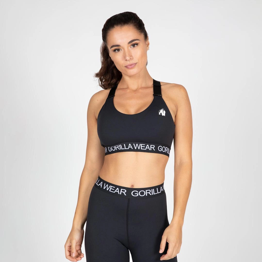 Gorilla Wear Colby Sports Bra Black Xs