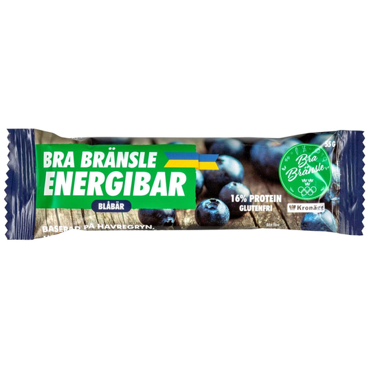 Heltärligt Bra Bränsle Energibar 55 G Blåbär