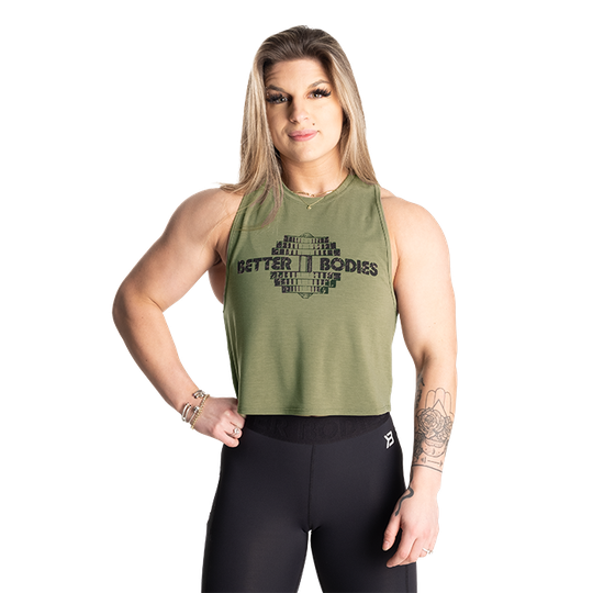 Empire Loose Racerback, Washed Green