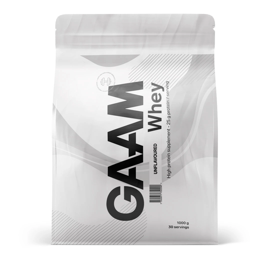 Gaam 100% Whey Premium 1 Kg Unflavoured