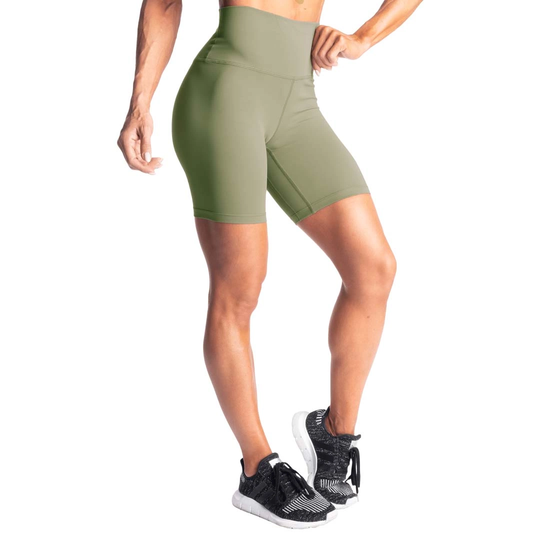 Better Bodies Core Biker Shorts Washed Green S