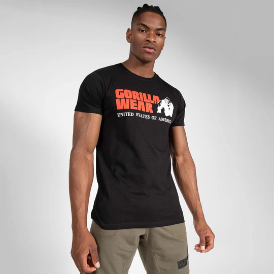 Gorilla Wear Classic T-shirt Black Xxxxl