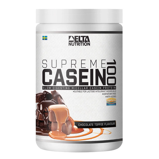 Delta Nutrition Supreme Casein 900 G Chocolate Toffee