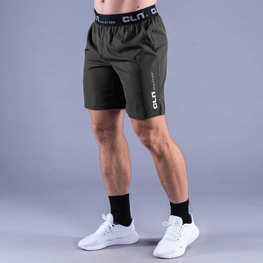 Cln Dino Stretch Shorts Forest Green S