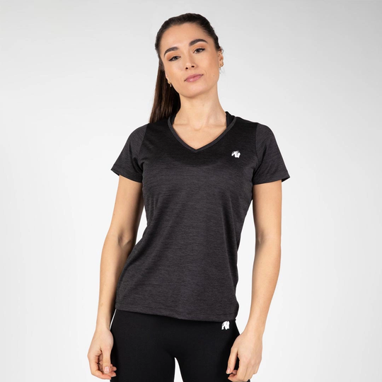 Gorilla Wear Elmira V-neck T-shirt Black