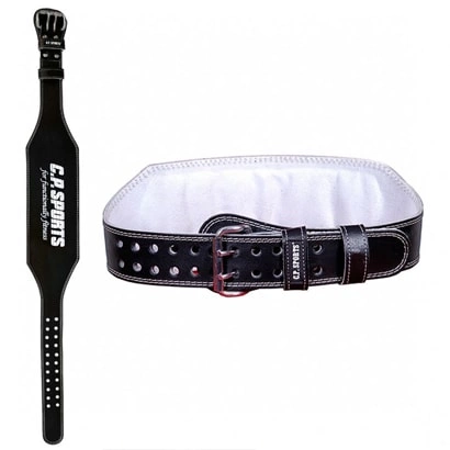 C.p. Sports Wide Lifting Belt Black