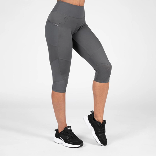 Gorilla Wear Monroe Cropped Leggings Grey S
