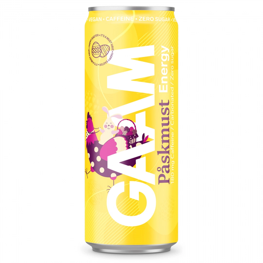 Gaam Energy 330 Ml Påskmust