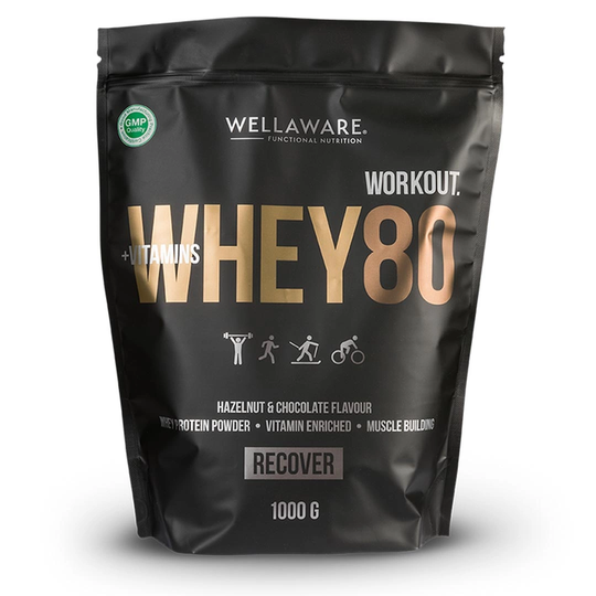 Wellaware Whey80 + Vitaminer 1 Kg