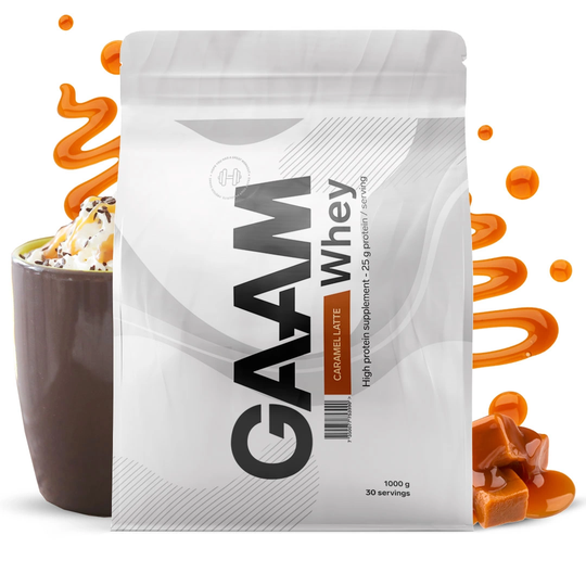 Gaam 100% Whey Premium 1 Kg Caramel Latte
