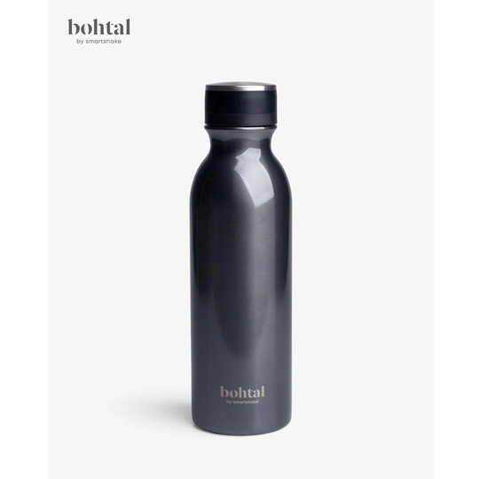 Bohtal Insulated Flask 600 Ml Metallic Grey