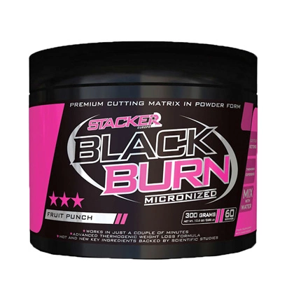 Black Burn Micronized 300 G Orange