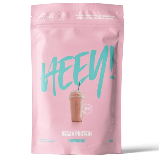 Heey! Veganskt Protein 500 G Jordgubb