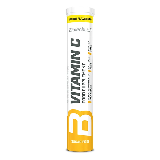 Biotechusa Vitamin C Effervescent Orange 20 Tabs