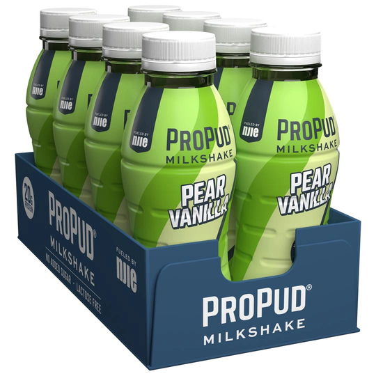 8 X Njie Propud Protein Milkshake 330 Ml Pear Vanilla