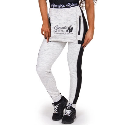 Gorilla Wear Dolores Dungarees Grey & Black S
