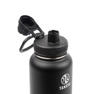 Takeya 40 oz (1200ml ) Actives Insulated Water Bottle -teräksinen juomapullo (Onyx)