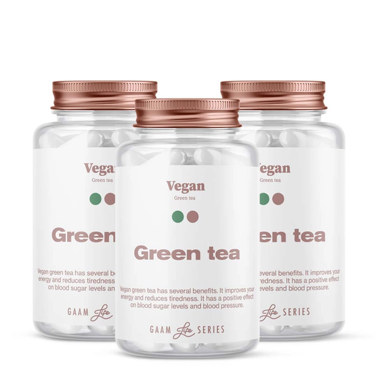 Gaam Vegan Green Tea 180 Caps