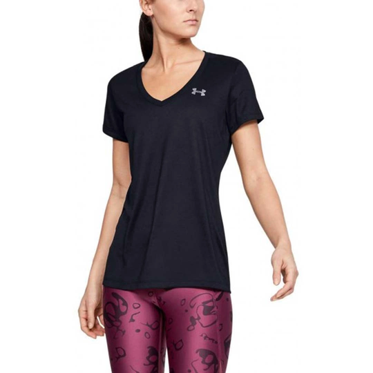 Under Armour Womens Ua Tech V-neck Black S