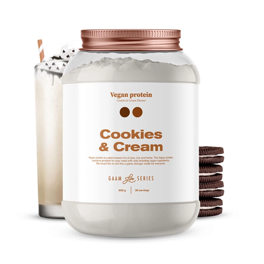 Gaam Vegan Protein 908 G Cookies & Cream