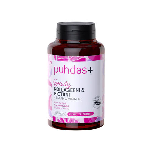 Puhdas+ Beauty Kollageeni & Biotiini 120 kaps