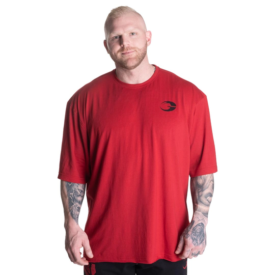 Gasp Division Iron Tee Chili Red S