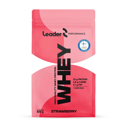 Leader Performance Whey Protein 500 G Strawberry