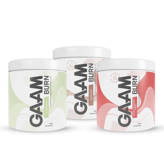 3 X Gaam Burn 240 G