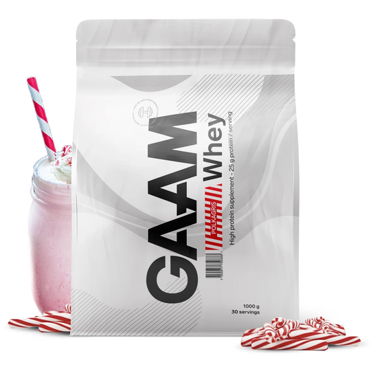 Gaam 100% Whey Premium 1 Kg Polkagris