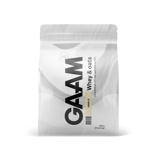 Gaam Whey & Oats 1 Kg Vanilla
