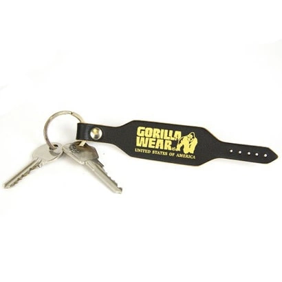 Gorilla Wear Gw Keychain Black/gold