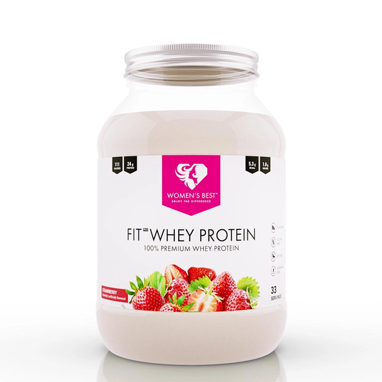 Womens Best Fit Whey Pro Protein 1 Kg Strawberry