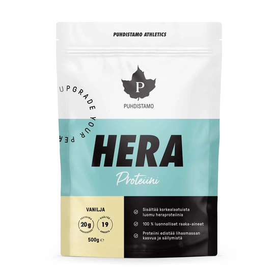 Puhdistamo Hera Proteiini 500 G Vanilja