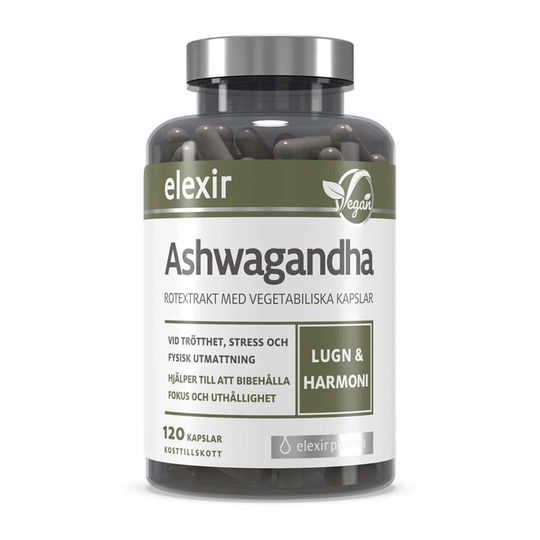 Elexir Pharma Ashwagandha 120 Caps