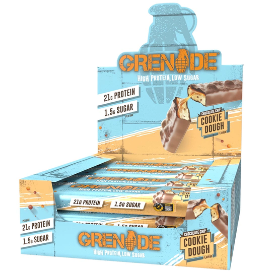 12 X Grenade Carb Killa 60 G Chocolate Chip Cookie Dough