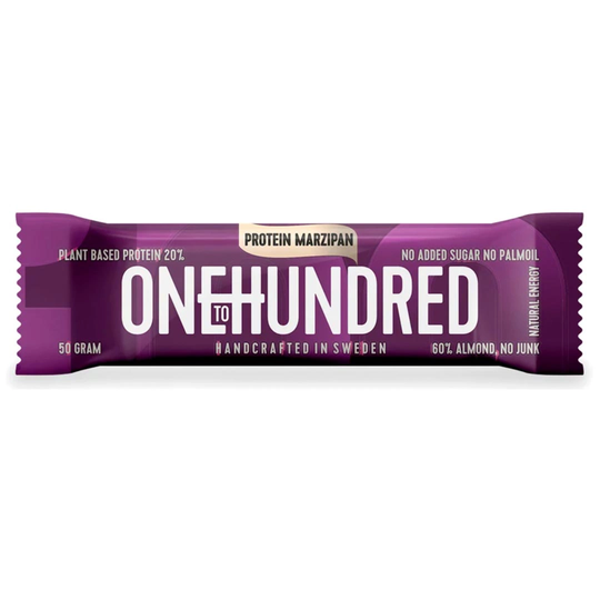 Onetohundred Protein Bar 50 G Marzipan