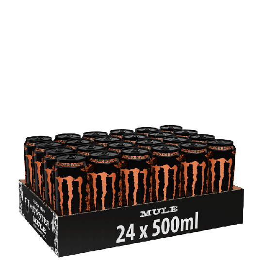 24 x Monster Energy, 50 cl, Mule Ginger Brew