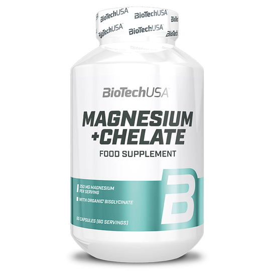 Biotechusa Magnesium + Chelate 60 Caps