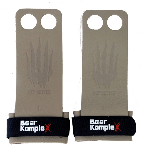 Bear Komplex 2 Hole Hand Grips Grey L