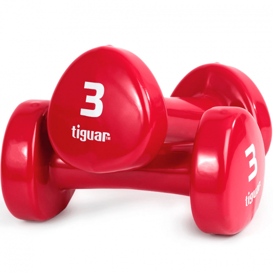 Tiguar Vinyylikäsipainot 3 kg (PARI)