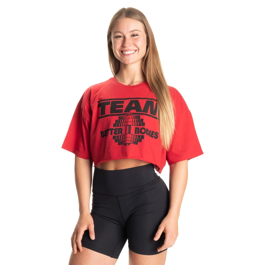 Better Bodies Team Os Wmn Tee Chili Red