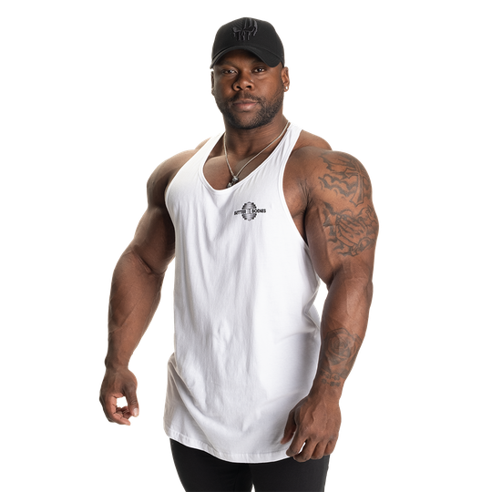 Essential T-back, White V2
