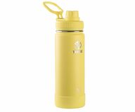 Takeya 18 oz (530ml) Actives Insulated Water Bottle -teräksinen juomapullo (Canary)